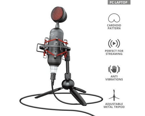 Мікрофон Trust GXT 244 Buzz USB Streaming Microphone Black (23466)