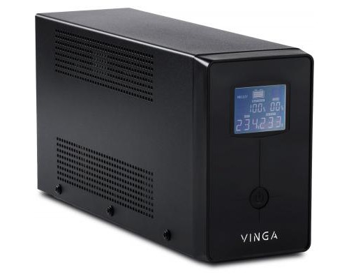 Пристрій безперебійного живлення Vinga LED 1200VA ( VPC-1200PRM3 ) (VPC-1200PRM3)