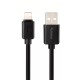 Зарядний пристрій Gelius Ultra Voyager GU-CC02 2USB 2.4A + Cable iPhone X Black (00000077716)