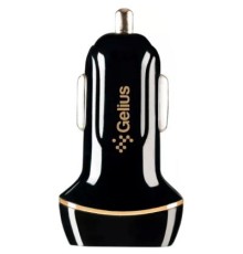 Зарядний пристрій Gelius Ultra Voyager GU-CC02 2USB 2.4A + Cable iPhone X Black (00000077716)