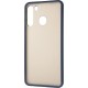 Чохол до мобільного телефона Gelius Bumper Mat Case for Samsung A215 (A21) Blue (00000079432)