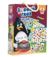 Настільна гра Vladi Toys зі дзвіночком Гостре око (рус) (VT8010-03)