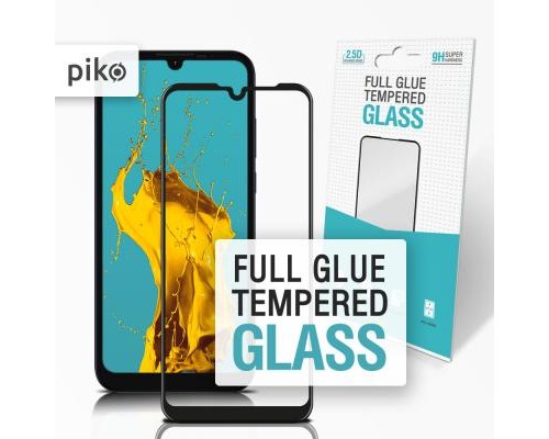 Скло захисне Piko Piko Full Glue MOTO E6S (1283126505911)