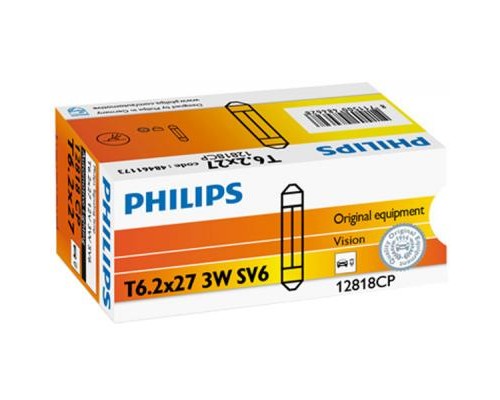 Автолампа Philips 3W (12818 CP)
