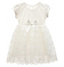 Плаття дитяче Breeze з сердечками (14581-98G-cream)