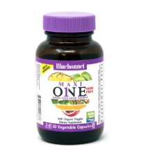 Мультивітамін Bluebonnet Nutrition Мультивітаміни без заліза, MAXI ONE Iron Free, 30 вегетаріан (BLB0133)