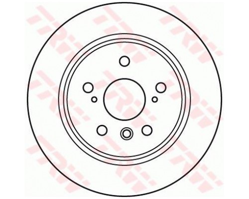 Гальмівний диск TRW DF7209