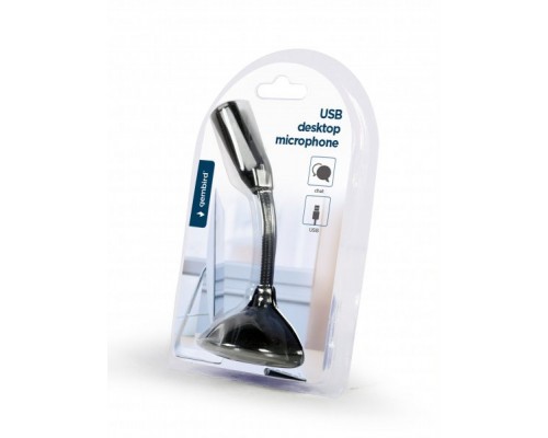 Мікрофон Gembird MIC-DU-02 Black (MIC-DU-02)