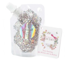 Дитяча косметика Lukky Гель-блискітки для тіла та обличчя Сріблясті 40 мл (T18944)