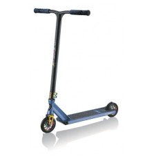 Самокат Globber GS900 Delux трюковий з пегами, чорно-синій (627-100)