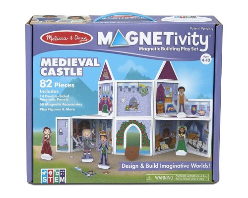 Ігровий набір Melissa&Doug магнітний Середньовічний замок (MD30662) 