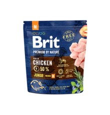 Сухий корм для собак Brit Premium Dog Junior M 1 кг (8595602526314)