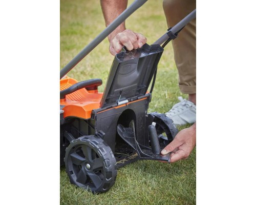 Газонокосарка Black&Decker акумуляторна 36 В, 2.5 Ач, 32 см, 1 АКБ та ЗП (BCMW3336L1) Газонокосарка Black&Decker акумуляторна 36 В, 2.5 Ач, 32 см, 1 АКБ та ЗП (BCMW3336L1)