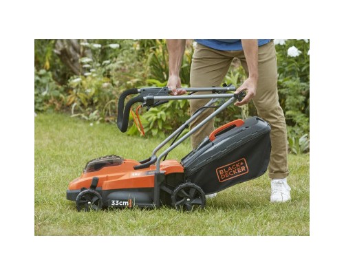 Газонокосарка Black&Decker акумуляторна 36 В, 2.5 Ач, 32 см, 1 АКБ та ЗП (BCMW3336L1) Газонокосарка Black&Decker акумуляторна 36 В, 2.5 Ач, 32 см, 1 АКБ та ЗП (BCMW3336L1)
