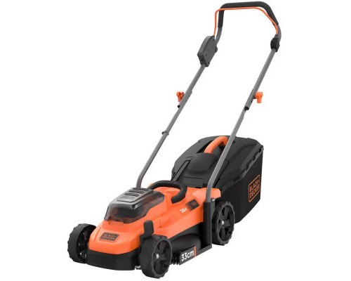 Газонокосарка Black&Decker акумуляторна 36 В, 2.5 Ач, 32 см, 1 АКБ та ЗП (BCMW3336L1) Газонокосарка Black&Decker акумуляторна 36 В, 2.5 Ач, 32 см, 1 АКБ та ЗП (BCMW3336L1)