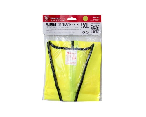 Жилет сигнальний PROSWISSCAR XL жовтий WV-007 (001688)