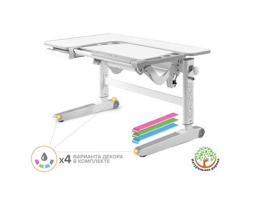 Парта Mealux Kingwood Multicolor W (BD-820 W/MC)