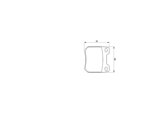 Гальмівні колодки Bosch 0 986 424 754