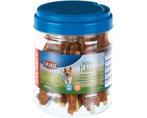 Ласощі для собак Trixie PREMIO Chicken Flags 400 г (4047974315880)