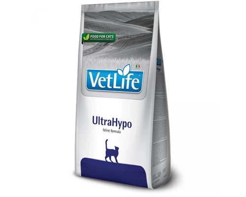 Сухий корм для кішок Farmina Vet Life UltraHypo при харчовій алергії 2 кг (8010276022523)