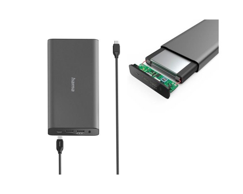 Батарея універсальна Hama Universal 26800mAh PD 5-20 (00200012) 