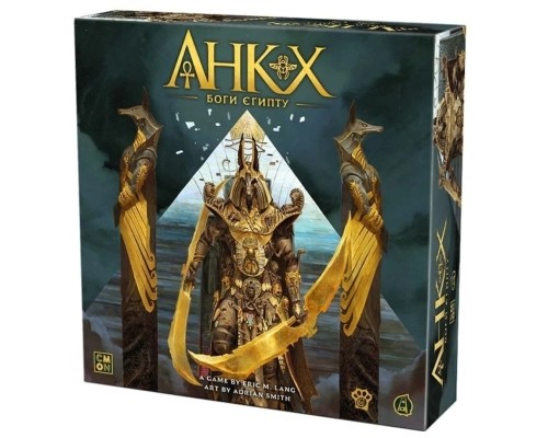 Настільна гра WoodCat Анкх. Боги Египта (Ankh: Gods of Egypt, Українська) (W0007)