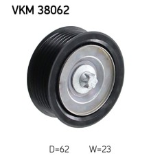 Ролик натягувача ременя SKF VKM 38062