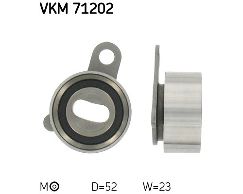 Ролик натягувача ременя SKF VKM 71202