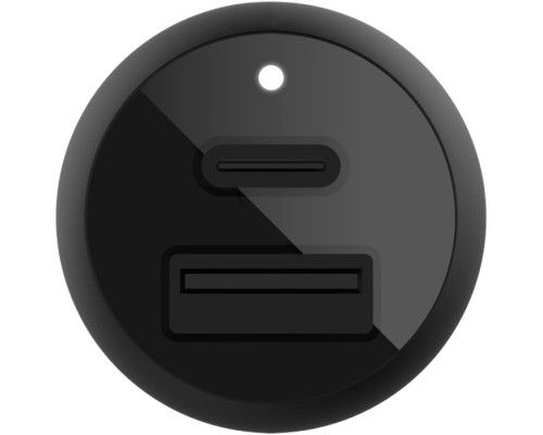 Зарядний пристрій Belkin Car Charger 37W PD PPS Dual Black (CCB004BTBK)