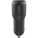 Зарядний пристрій Belkin Car Charger 37W PD PPS Dual Black (CCB004BTBK)