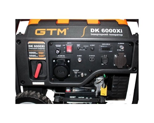 Генератор GTM інверторний DK6000Xi, 5,0kW (DK6000Xi)