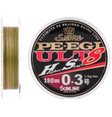 Шнур Sunline PE EGI ULT HS8 180m 0.6/0.128mm 4.5kg (1658.07.78)