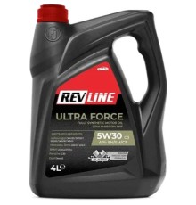 Моторна олива REVLINE ULTRA FORCE C3 5w40 4л (RUFC35404)