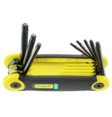 Ключ Stanley TORX, складаний, 8 шт: 9-10-15-20-2 (2-69-266)