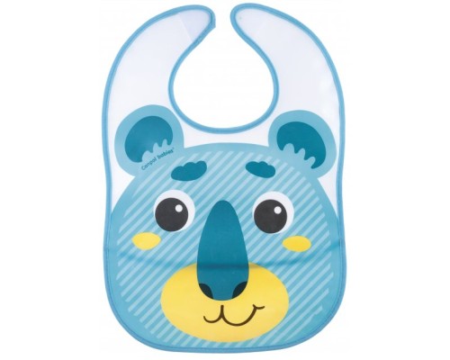 Слинявчик Canpol babies Hello Little пластмасовий з кишенькою Бірюзовий (9/232_tur) Слинявчик Canpol babies Hello Little пластмасовий з кишенькою Бірюзовий (9/232_tur)