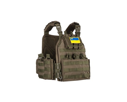 Плитоноска 2E Assault Тип 4 2Е Green (2E-MILPLACARTYPE4-YA-OG)