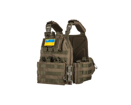 Плитоноска 2E Assault Тип 4 2Е Green (2E-MILPLACARTYPE4-YA-OG)