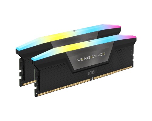 Модуль пам'яті для комп'ютера DDR5 32GB (2x16GB) 6000 MHz Vengeance RGB Corsair (CMH32GX5M2D6000Z36K)