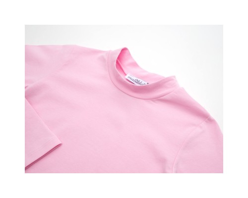 Кофта дитяча Matilda водолазка з коротким рукавом (4832-128G-pink)