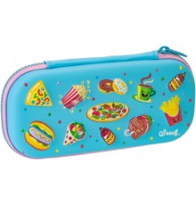 Пенал Cool For School 1 відділення з органайзером блакитний (QT-5670-Blue)