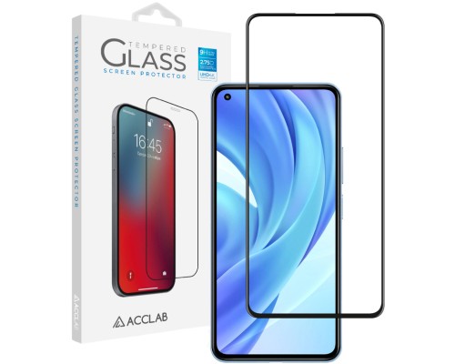 Скло захисне ACCLAB Full Glue Xiaomi Mi 11 Lite (1283126511837)