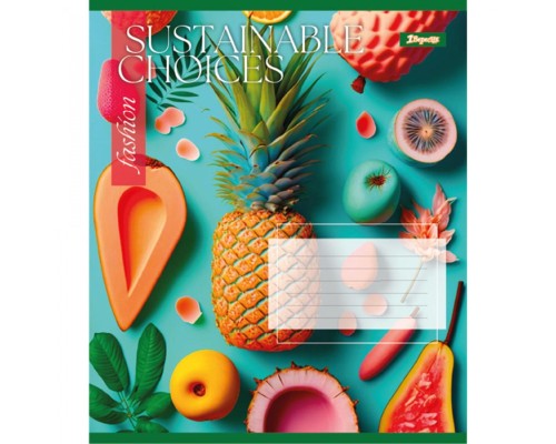 Зошит 1 вересня А5 Sustainable choices 96 аркушів, лінія (766769)