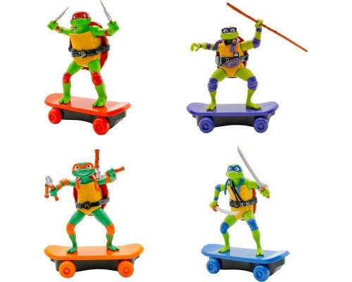 Ігровий набір Funrise TMNT Черепашки-ніндзя класичні Майстри бойових мистецтв Леонардо movie star 2023 (71059)