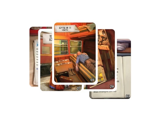 Настільна гра Geekach Games Шерлок. Убивство в поїзді (Murder on the Sind Mail) українська (GKCH116S42) Настільна гра Geekach Games Шерлок. Убивство в поїзді (Murder on the Sind Mail) українська (GKCH116S42)