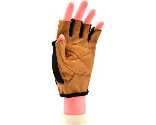 Рукавички для фітнесу MadMax MFG-444 Fitness Brown S (MFG-444-Brown_S)