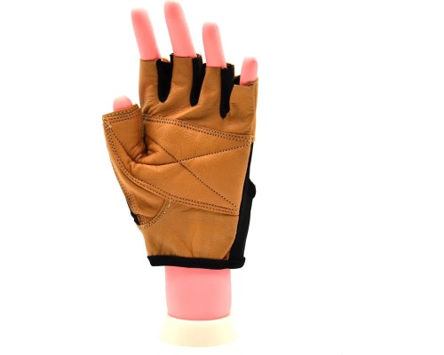 Рукавички для фітнесу MadMax MFG-444 Fitness Brown S (MFG-444-Brown_S)