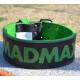 Атлетичний пояс MadMax MFB-302 Quick Release Belt шкіряний Black/Green XL (MFB-302_XL)