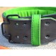 Атлетичний пояс MadMax MFB-302 Quick Release Belt шкіряний Black/Green XL (MFB-302_XL)