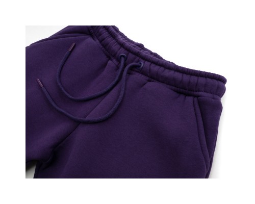 Спортивний костюм дитячий A-Yugi флісовий (7205-140G-lilac)