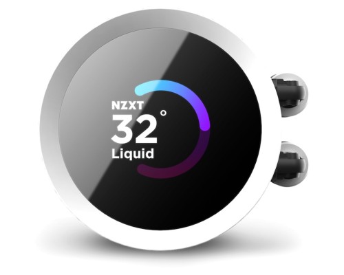 Система рідинного охолодження NZXT Kraken RGB 360mm AIO liquid cooler w/Display, (RL-KR360-W1)